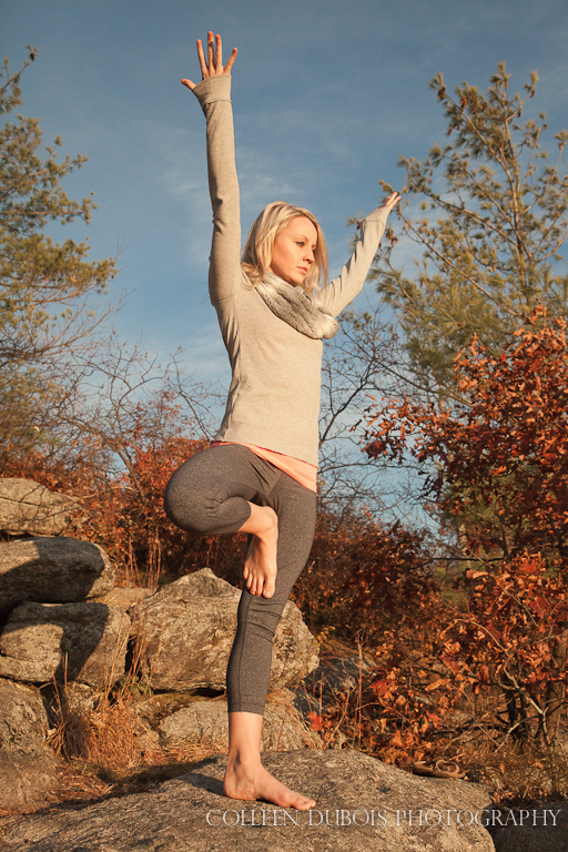 yoga, yoga at sunset, yoga postures, new hampshire yoga