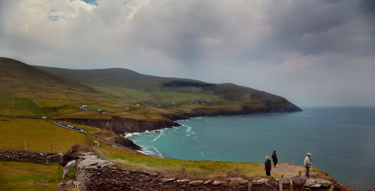 Irish countryside dingle peninsula ocean