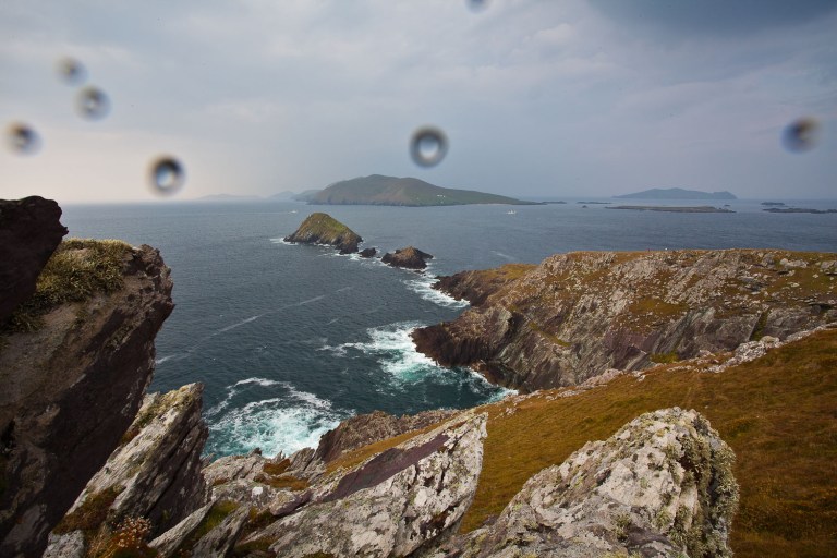sleahead at dingle peninsula ireland ocean