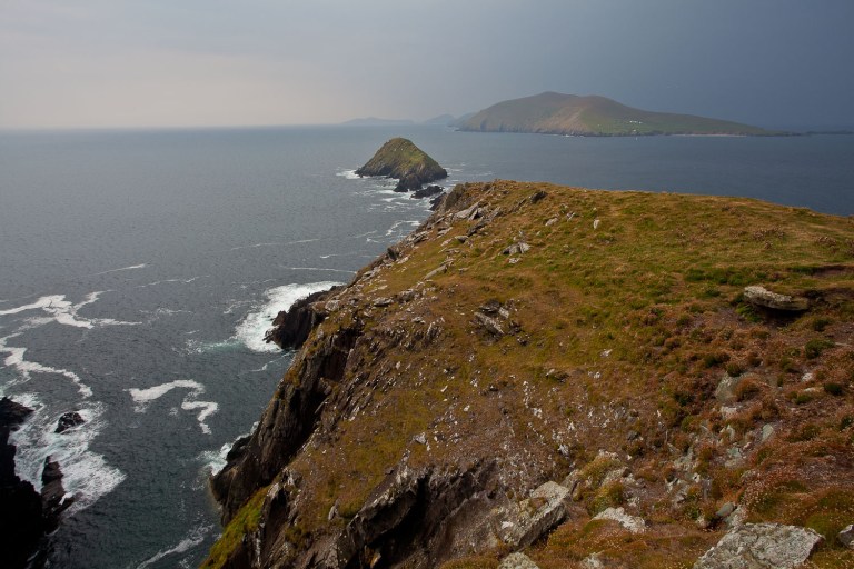 sleahead at dingle peninsula ireland ocean