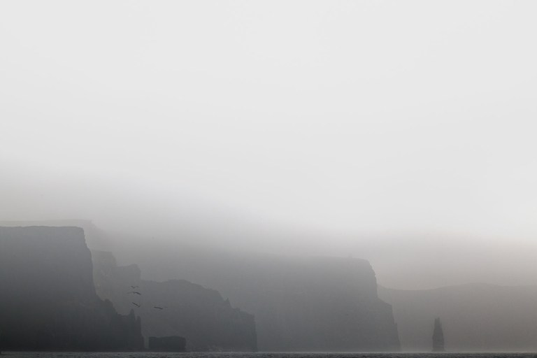 the ferry ride to the cliffs of moher ireland