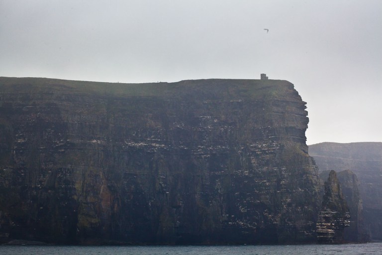 The cliffs of Moher Ireland from the ferry