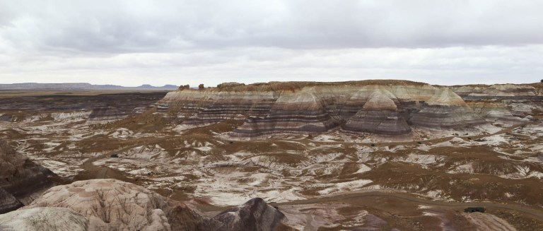 Petrified National Forest. Painted desert